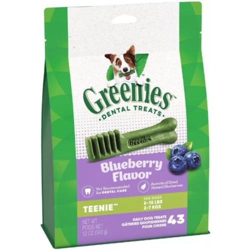 Greenies Teenie Dental Dog Treats Blueberry - 43 count Greenies Teenie Dental Dog Treats Blueberry - 43 count